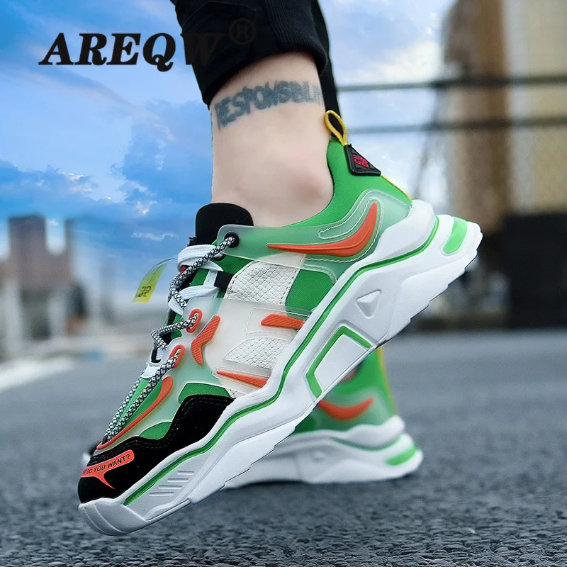 

Hot Sale Sneakers Young Man Street Sneakers Men Trend Outdoor Leisure Shoes Non-slip Breathable Comfortable Sneakers