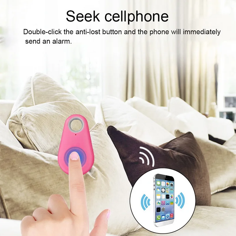 Animali domestici Смарт мини GPS трекер анти perso impermeabile Bluetooth Tracer на трость да compagnia chiavi