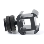 Держатель для камеры DSLR, микрофона, монитора, вспышки, с двумя винтами на крепление-адаптер для горячего башмака градусов