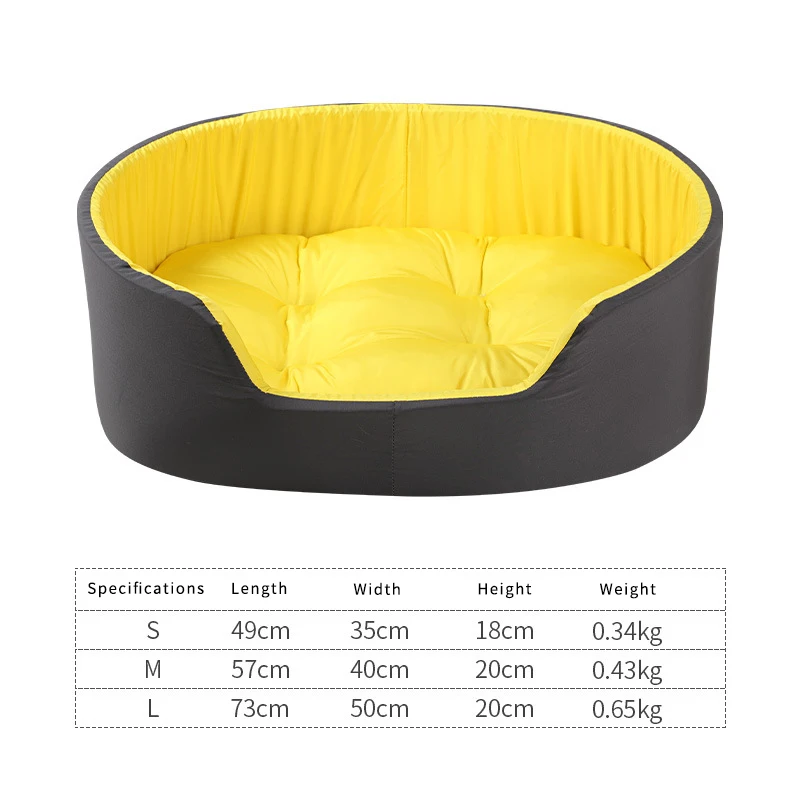 

Protable Cat Dog Bed Mat Super Soft Pet Sleep Basket Winter Warm Sofa Puppy Bed House Non-slip Cat Nest Kennel Pet Supplies