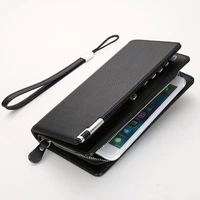 zipper money clip money bag mens wallet long style 2020 simple business leather wallet youth wallet male fashion clutch