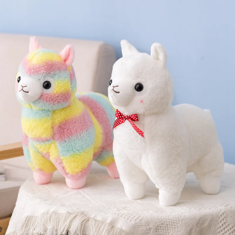 

High-quality cartoon alpaca plush toy long pillow is a birthday gift decoration to accompany children and wedding bridesmaids