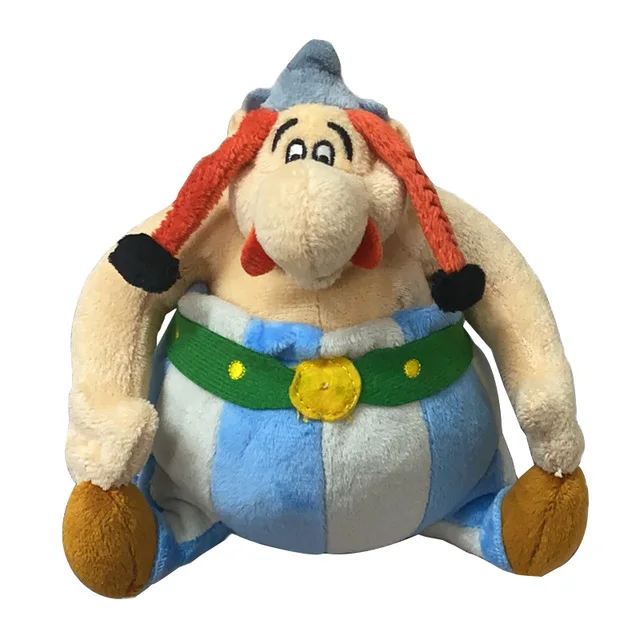 Juguete de peluche cl&aacute;sico de Francia para ni&ntilde;os, juguete de felpa de Asterix Obelix, de dibujos animados, 18cm, 1 ud.-5