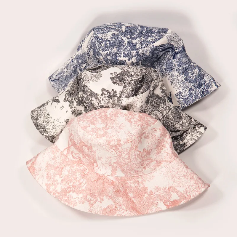 Панама с чернильным принтом для мужчин и женщин шляпа джунглей в виде животных