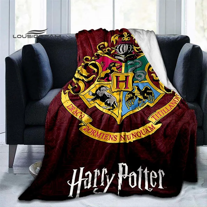 Одеяло Магическая Академия Модное кино Фланельный кроватный плед Мягкий 3D-напечатанный покрывало для дивана, путешествий, кемпинга Теплое одеяло.
