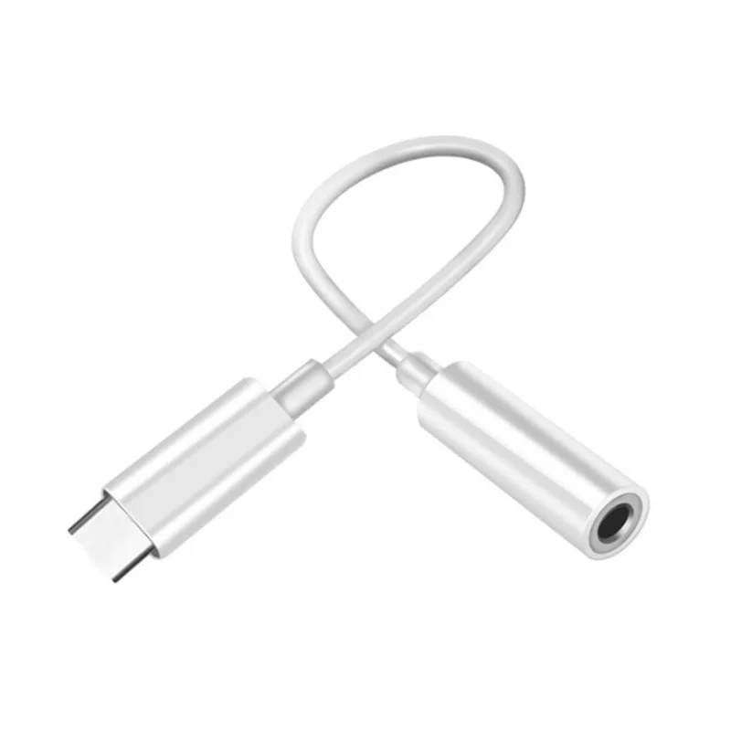 2 шт. USB Type C Штекерный разъем 3 5 мм Женский USBC Тип для наушников аудио Aux кабель