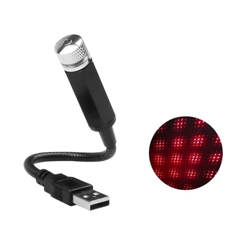 2 шт. USB Тачки и Звездные лазерный светильник s Романтический Ночной Светильник