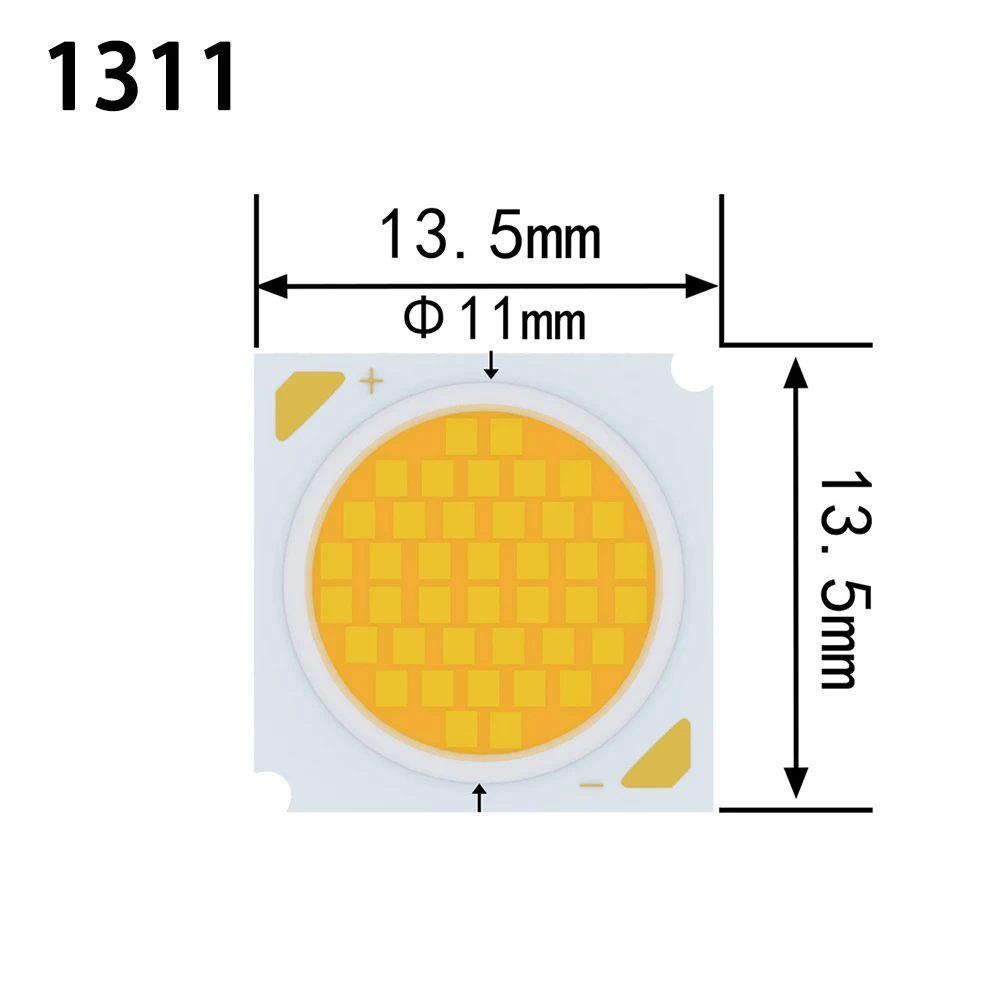 10 шт./Лот Высокой Мощности Bridgelux COB LED Chip 3 Вт 36 60 High-end High CRI Lumen 1311 1917 2823 лампа Bead для