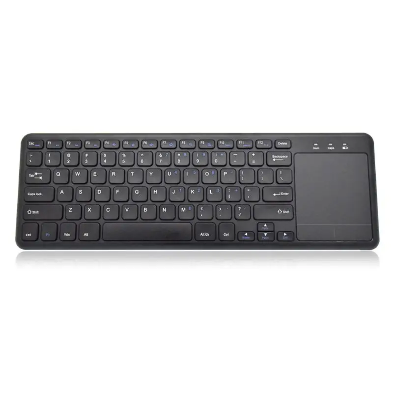 

2.4G Portable Wireless Keyboard with Touchpad and Numpad Ultra-thin Office Home Keypad Computer Accessories