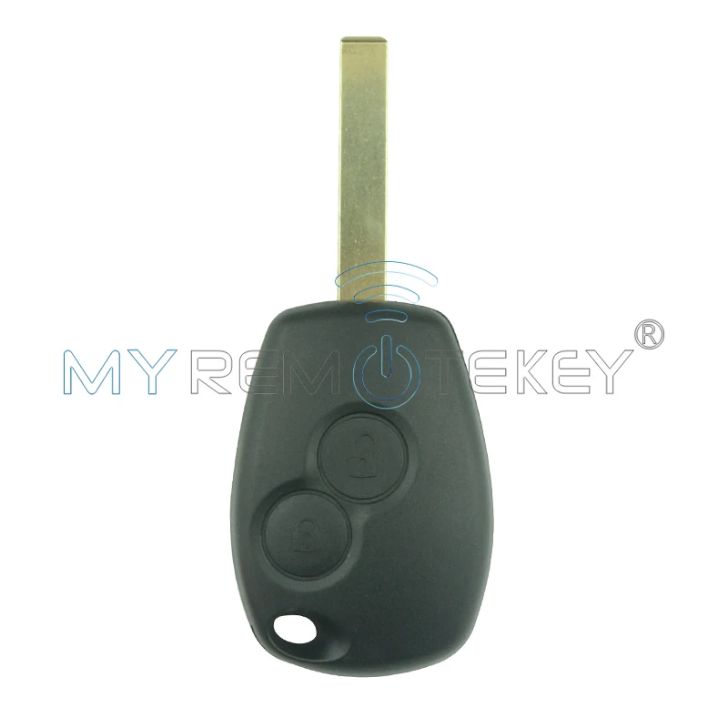 Дистанционный Автомобильный ключ для Renault Clio Kangoo Master Modus Teddy 2006 2007 2008 2009 2010 2 кнопки