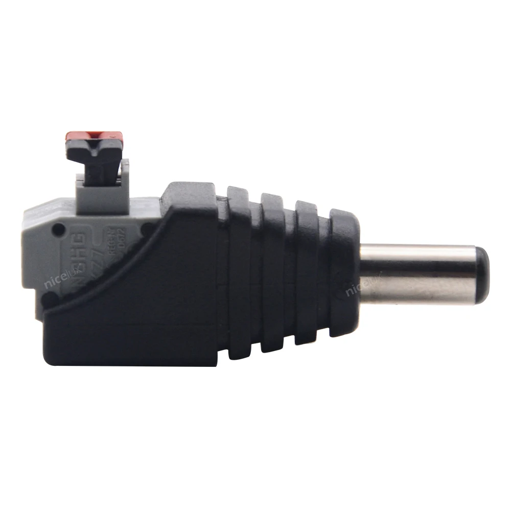 Штекерный разъем постоянного тока адаптер питания установка без инструментов