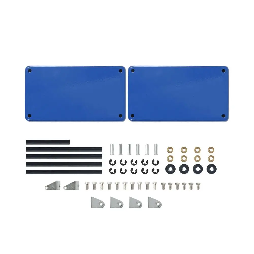 2 слоя металла RC Автомобиль инструменты для технического обслуживания тележка 1/8