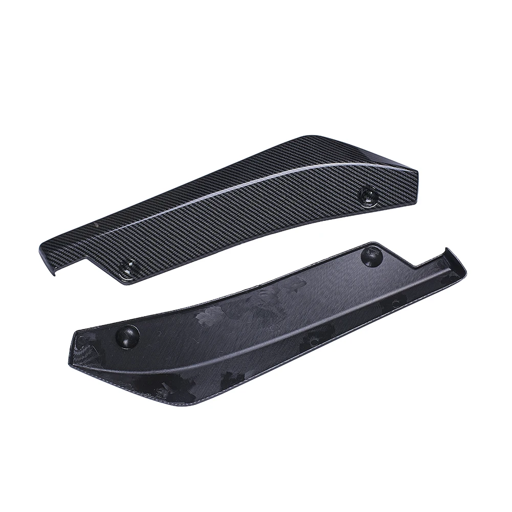 Универсальная черная Автомобильная боковая юбка для гоночного кузова