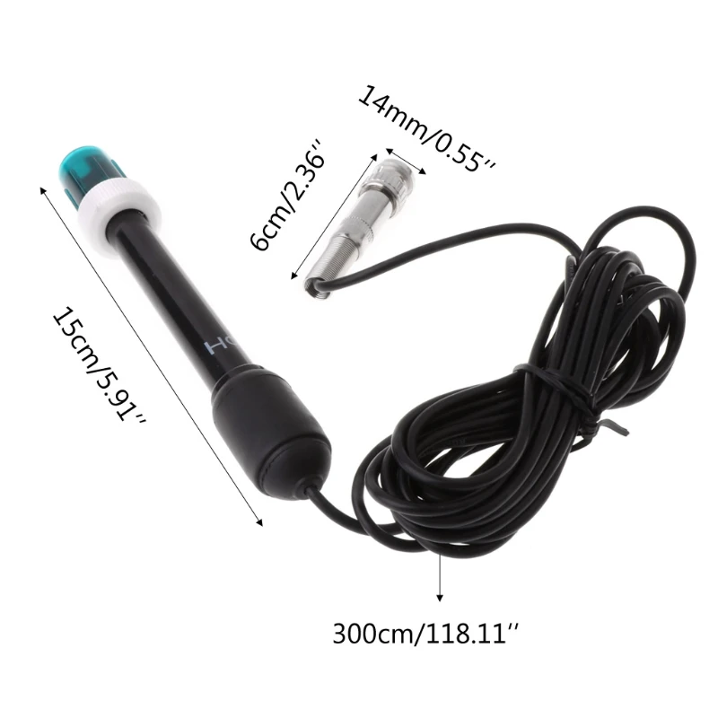 

PH Electrode with 300cm Cable BNC Socket, High Accuracy Range