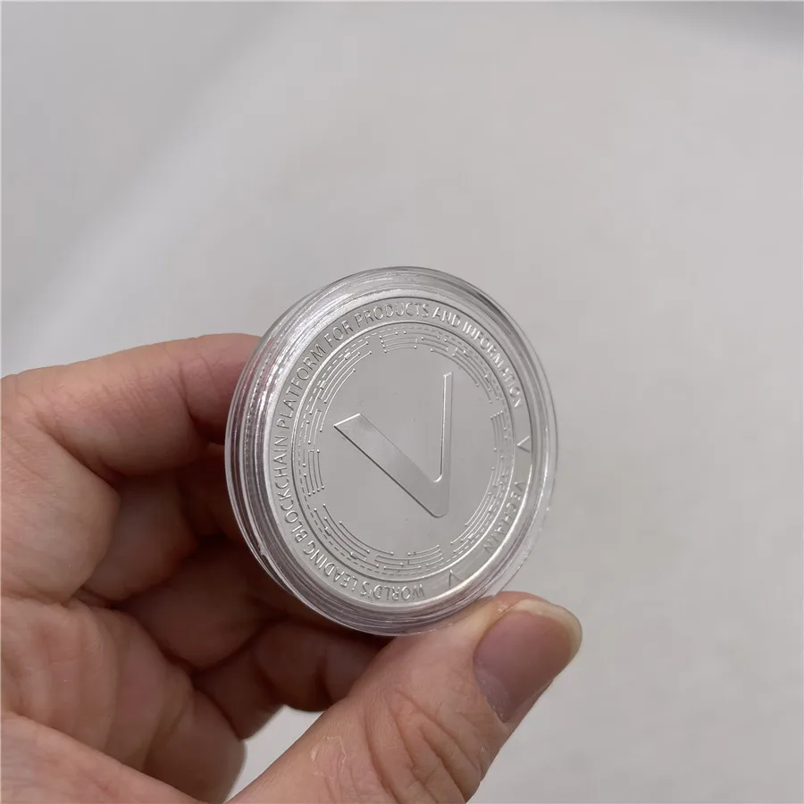 CO44 VEN цепочка с монетницей Крипто-серебряные монеты ведущая в мире платформа