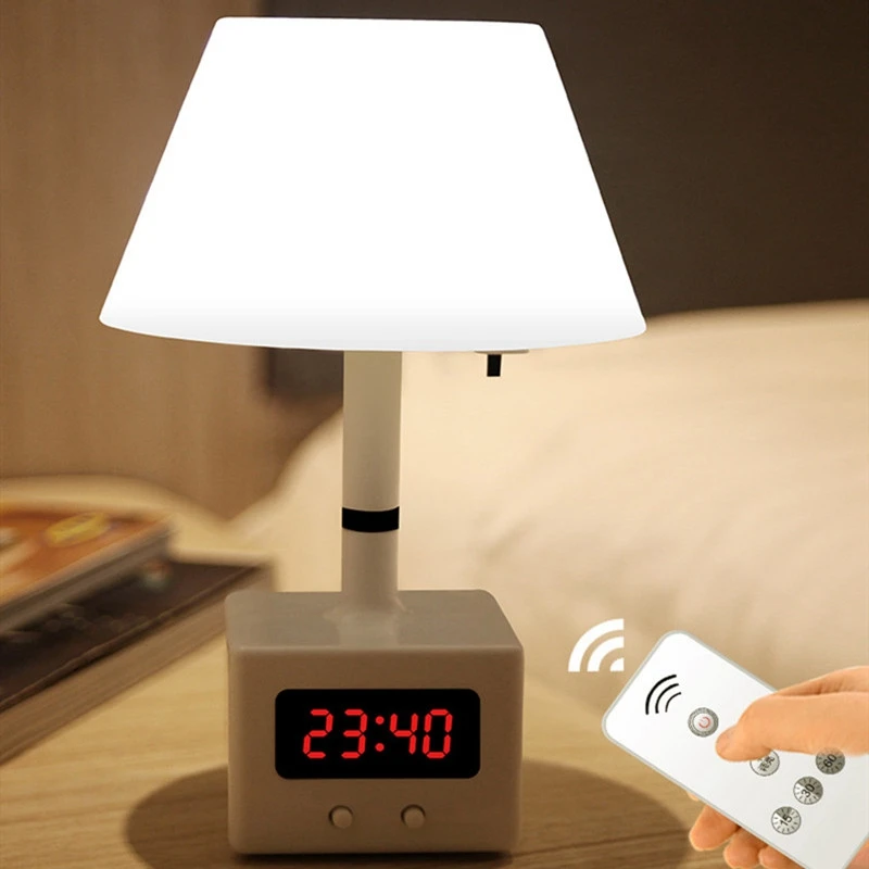 Светодиодный настольный светильник с дистанционным управлением usb зарядка
