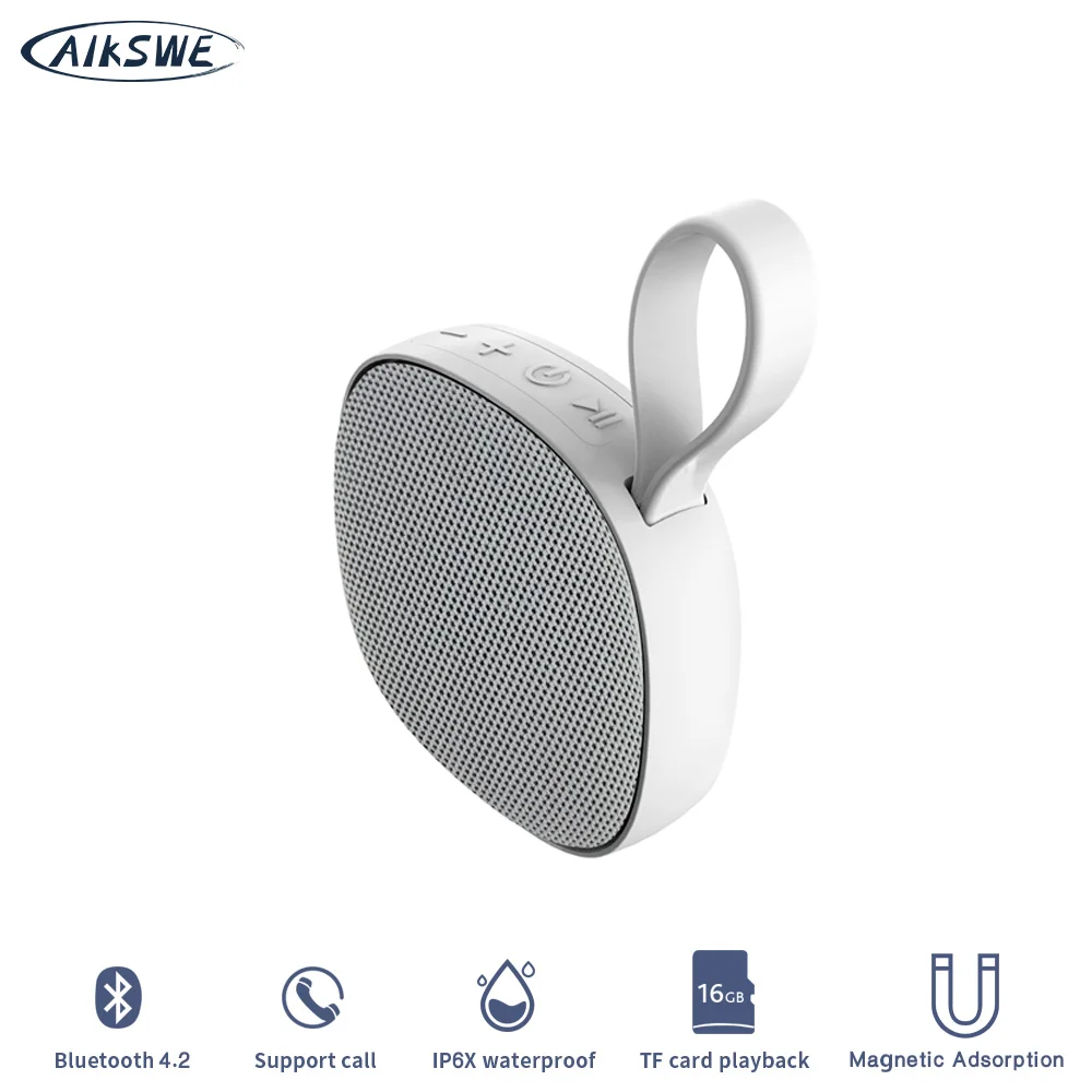 Bluetooth Колонка AIKSWE Портативная Беспроводная колонка s для телефона компьютера