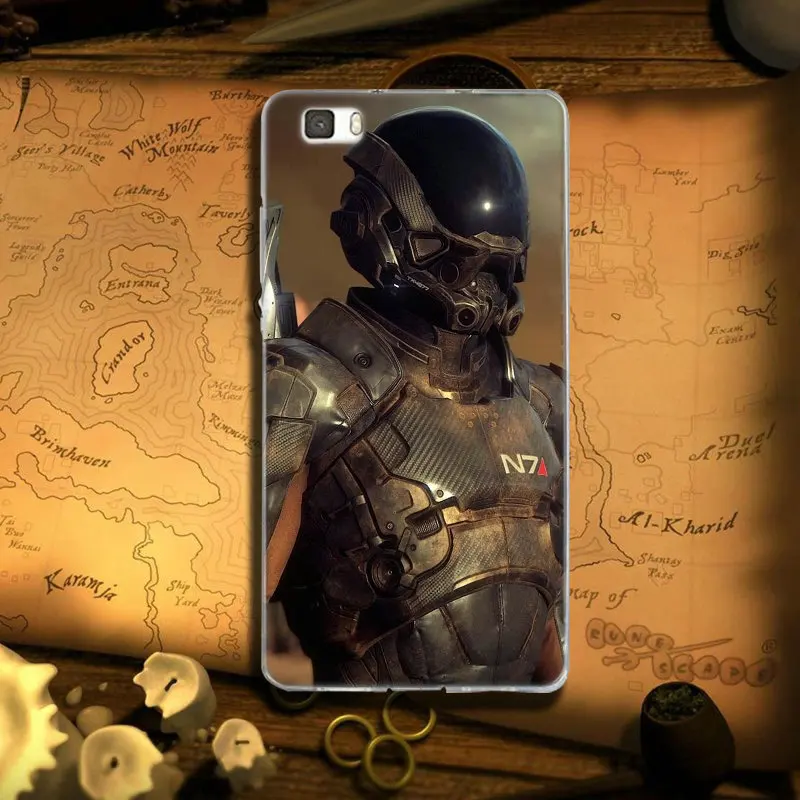 N7 Mass Effect: Andromeda мягкий чехол для мобильного телефона TPU силиконовый huawei P8 P9 P10 P20 P30