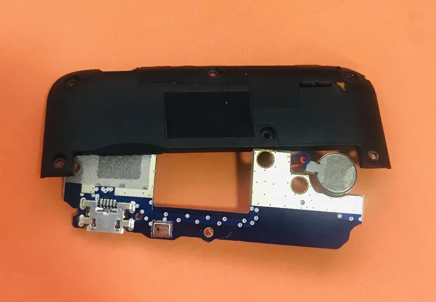 Б/у оригинальная зарядная плата с USB-разъемом + Громкий динамик для Homtom S7 MTK6737 Quad Core