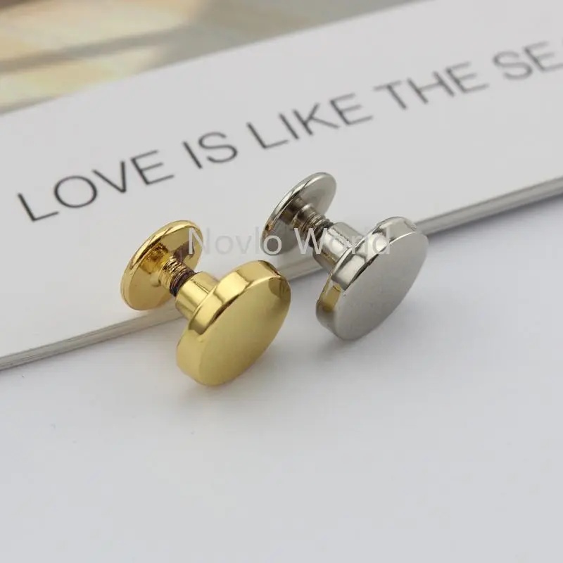 10 штук тест 4 цвета металлическая медная Пряжка винт кнопки шпильки гвоздь