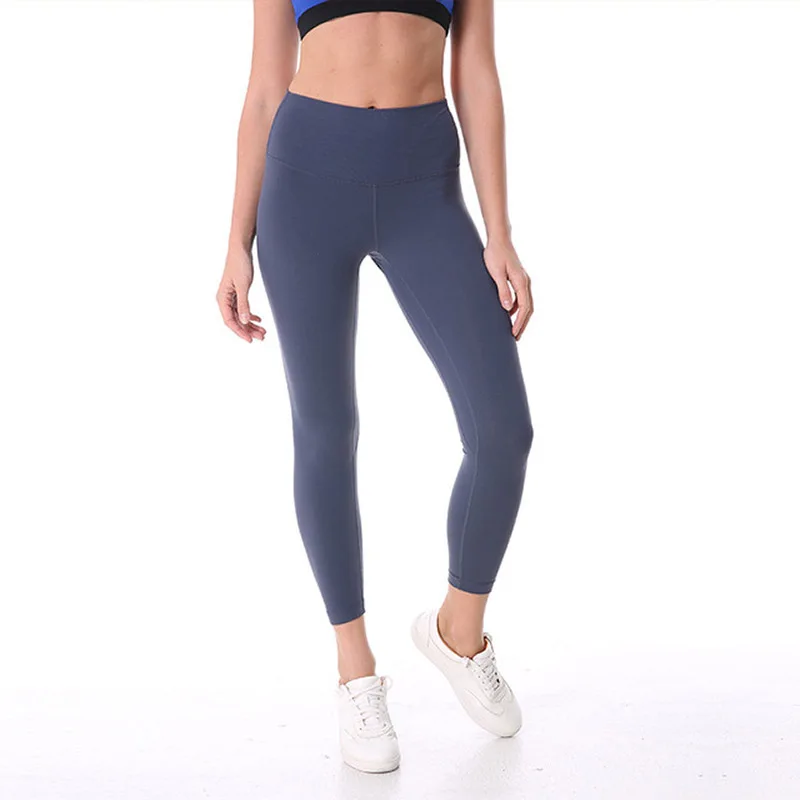 navy blue leggings Женские спортивные Леггинсы с эффектом пуш-ап, женские леггинсы для фитнеса размера плюс, тренировочные леггинсы, спортивные Леггинсы, джеггинсы, черные штаны, спортивная одежда - Цвет: navy blue leggings