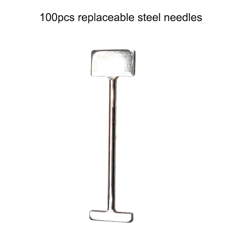 Отдельно Сменные стальные иглы 100 шт. для выравнивания танкетки мини-уровня |