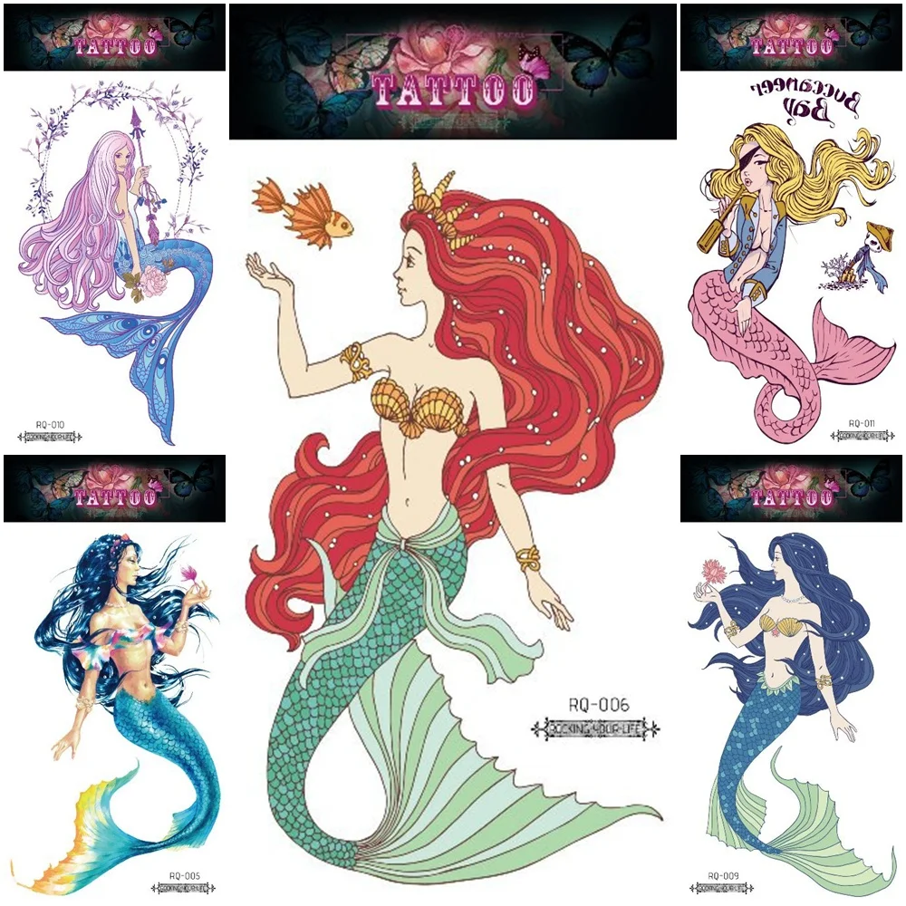 Цветок градиент в виде геометрических фигур &quotРусалка&quot Волк временная