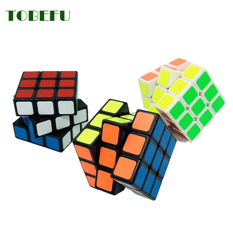 TOBEFU Профессиональный Кубик Рубика 3x3x3 скоростной конкурс Cubo снятие стресса