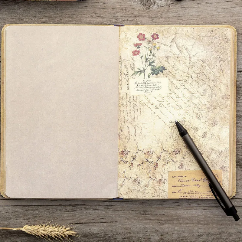 Дневник Блокнот Linead бумаги канцелярские винтажные дневник путешествия журнал