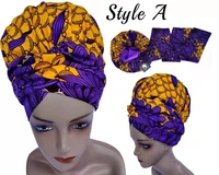 on saleafrican print scarf african headwraps african womens hair accessories scarf wrapped turban ladies hair accessories