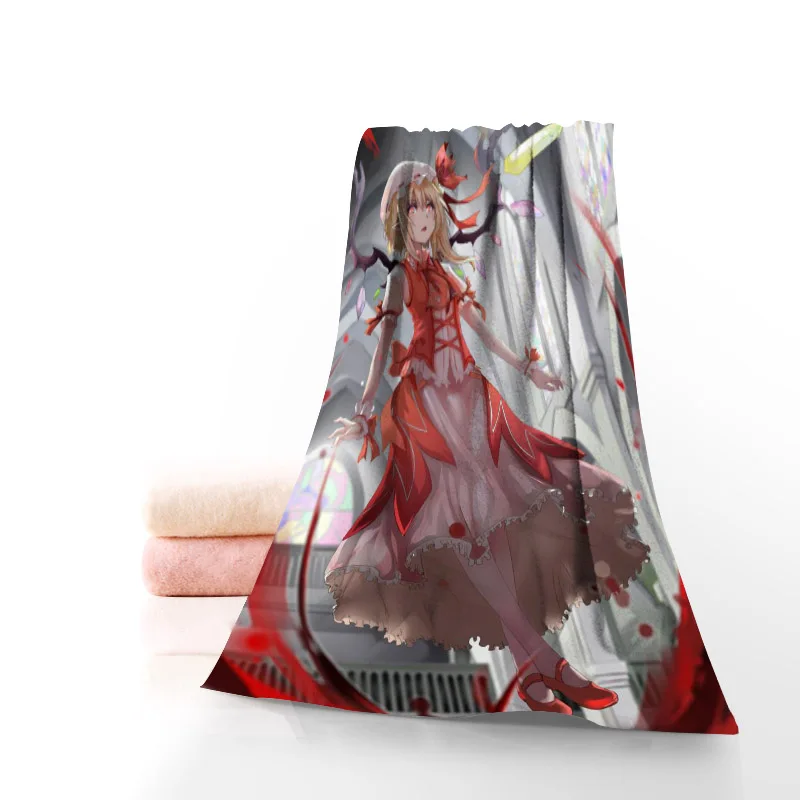 Горячая Распродажа аниме Фландр Скарлет 35x75cm Фитнес спортивные Полотенца