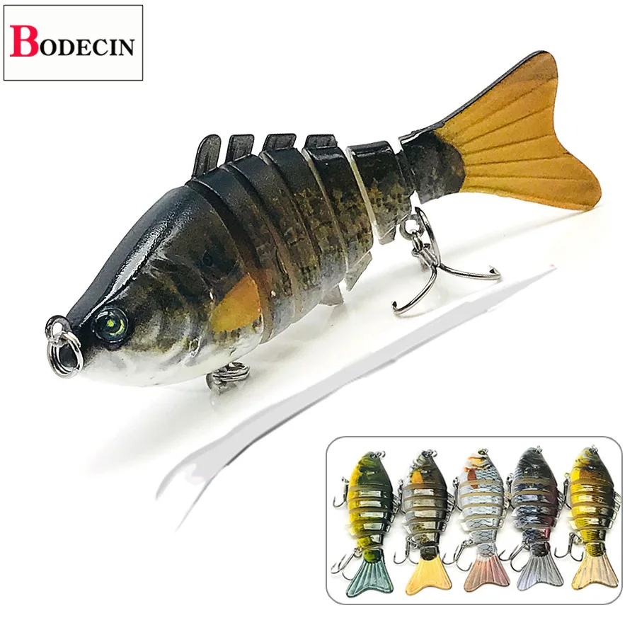 Многосекционная искусственная/Искусственная/Жесткая рыболовный воблер 6