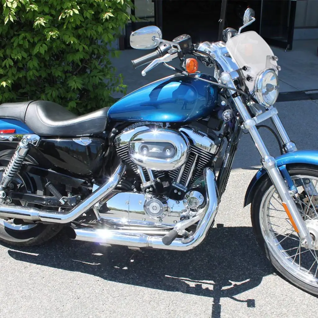 Лобовое стекло для мотоцикла Sportster XL 883 39-41 мм алюминиевое моделей 1200 XL1200NS 2004 -2007