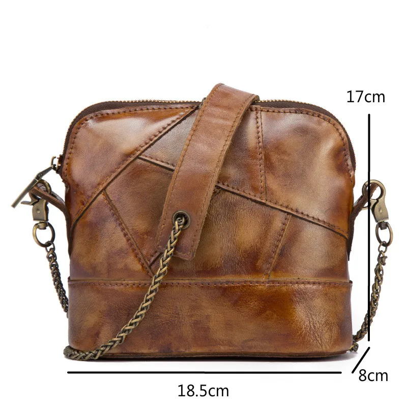 

YourSeason Vintage Ladies 2021 Handmade Shoulder Mini Bags Genuine Leather Women Casual Cowhide Small Messenger Bag