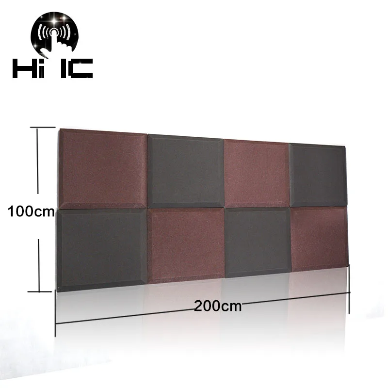 Высококачественные звукоизоляционные настенные наклейки для панелей 50 х50 см