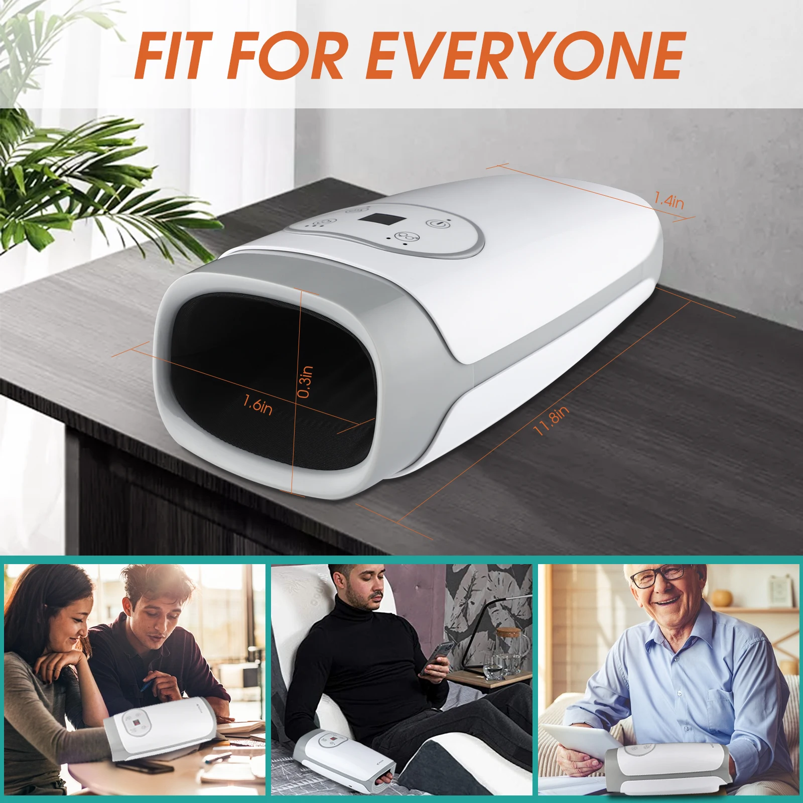 Fiyat Elektrikli El Masajı Cihazı ısı Hava Sıkıştırma Palmiye Masajı Güzellik Parmak Bilek Spa Relax Ağrı Kesici El Bakımı En İyi Hediye