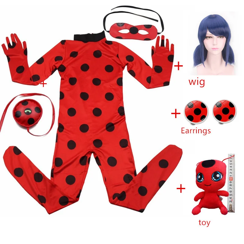 2021 Карнавальная одежда косплей маринетт Детские комплекты комбинезон из