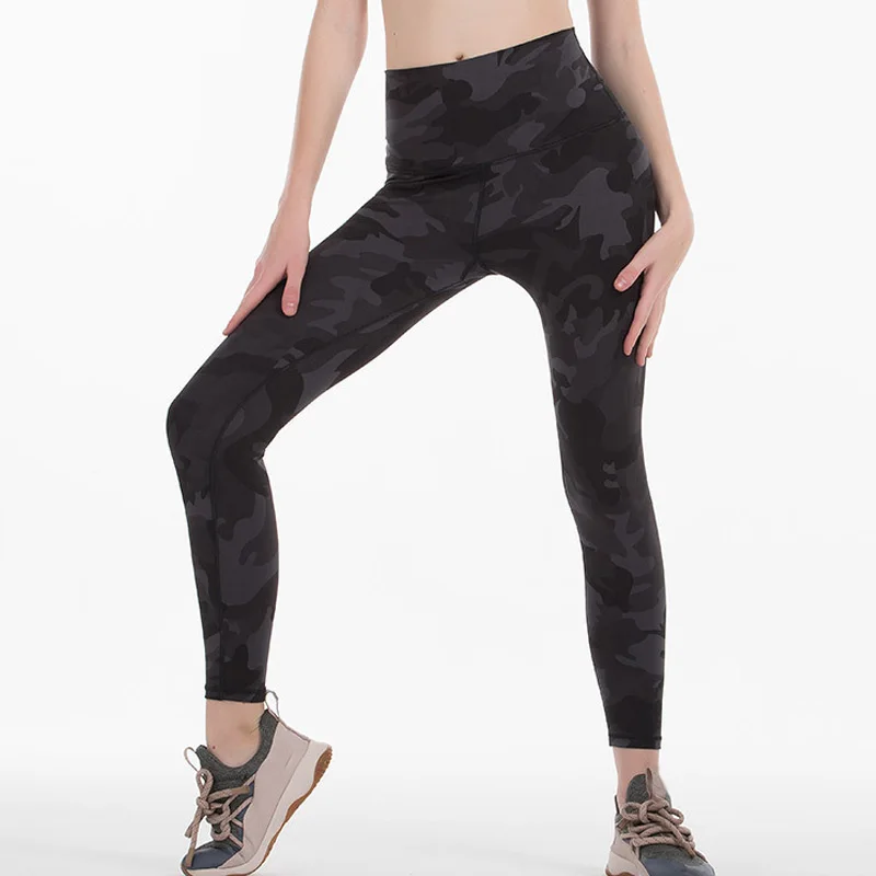 2021 Women Tight Sports Capri Sexy Yoga Tummy Control Leggings 4 Way Stretch Fabric Non See Through Quality Free Shipping