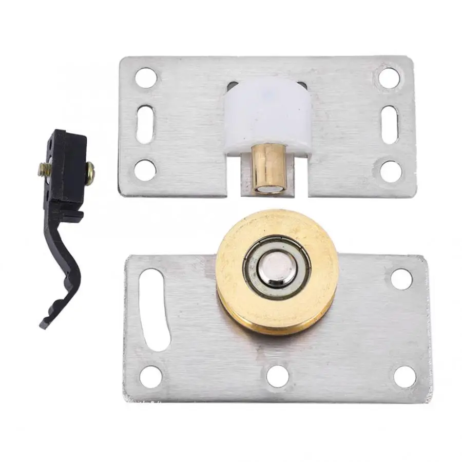 2 шт. 75*38 мм раздвижное колесо для двери шкафа одинарный ролик из нержавеющей