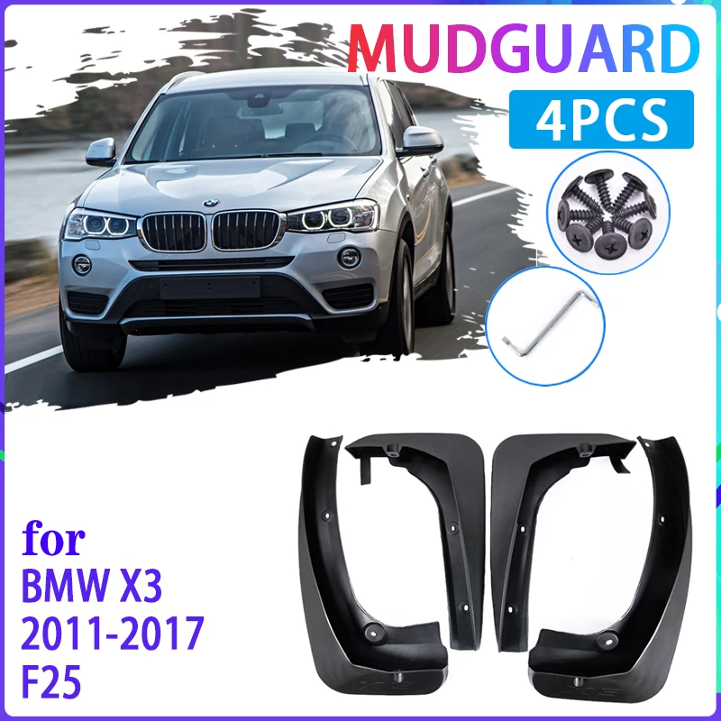 

Автомобильные Брызговики для BMW X3 F25 2011 ~ 2017 2012 2013 2014 2015 2016 Брызговики крыло Автоаксессуары