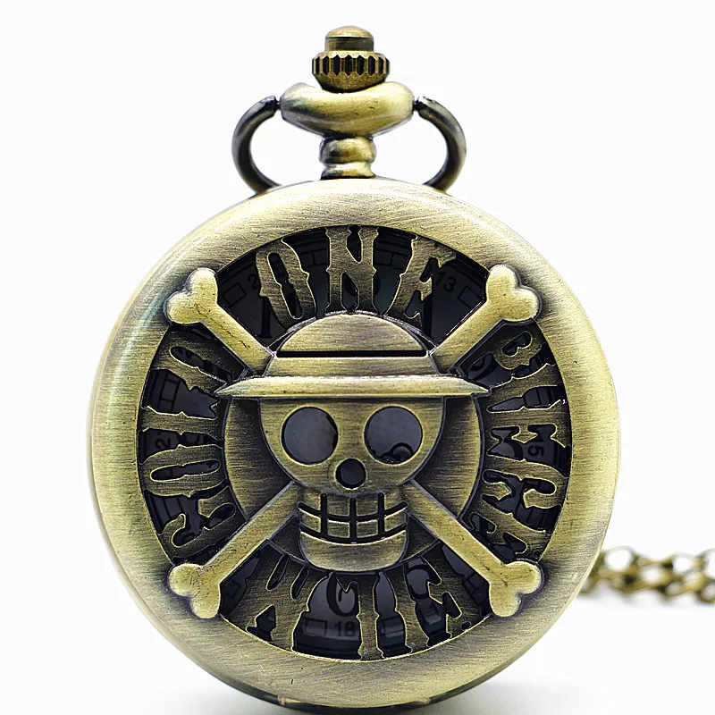 Новое поступление винтажные Японские Аниме цельные кварцевые карманные часы для