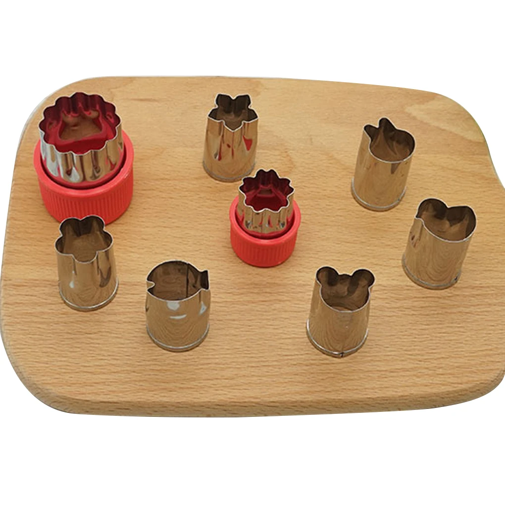 Устройство резки овощей и фруктов для риса 8 шт./компл. форма цветов из