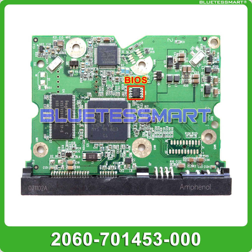 HDD PCB печатная плата 2060 701453 000 REV A для WD 3 5 SATA жесткого диска восстановления