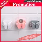 Настенный держатель-вешалка для швабры, метлы, 1 шт.