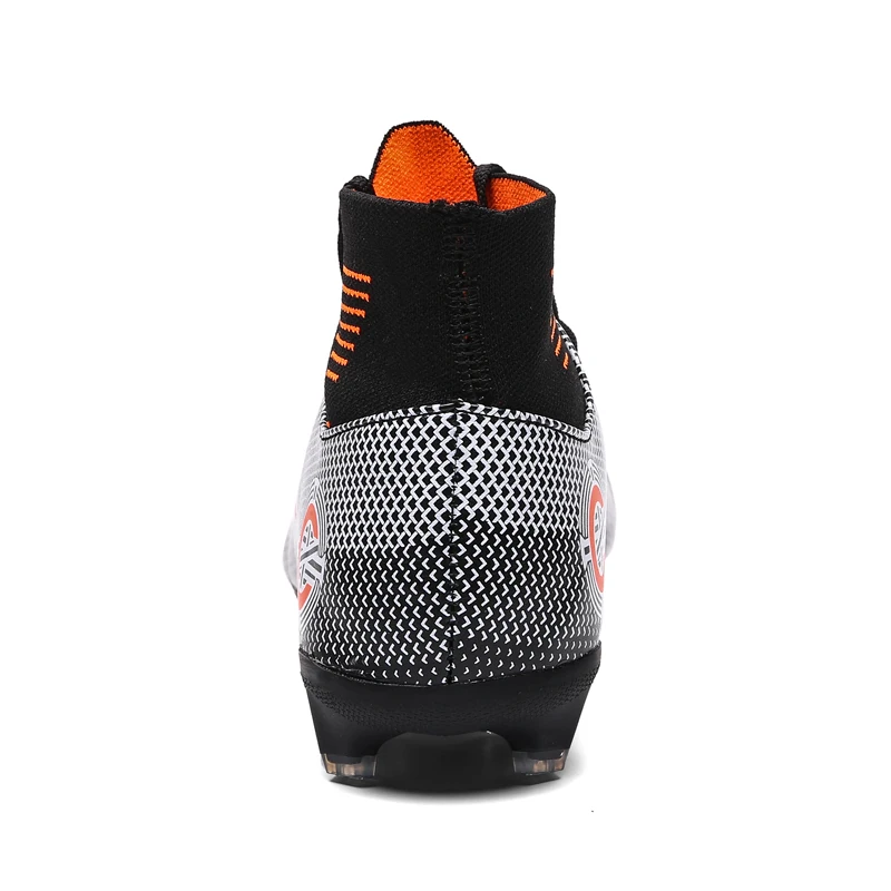 

Men Football Boots Soccer Cleats Boots Long Spikes long Spikes Ankle High Top Sneakers Soft Indoor Soccer Shoes Men