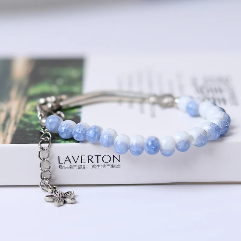 Женские керамические браслеты ручной работы сделай сам ретро браслет из сплава в