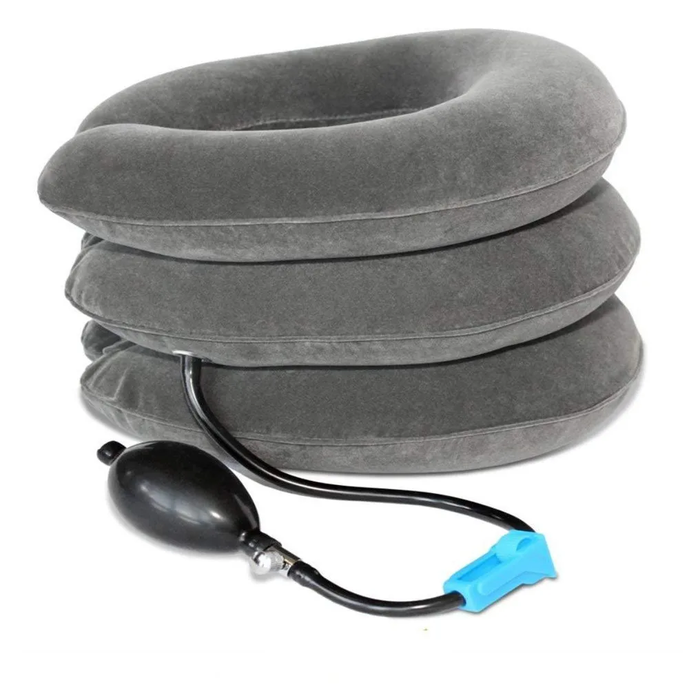 Надувная подушка для шеи коррекции осанки и снятия боли | Дом сад