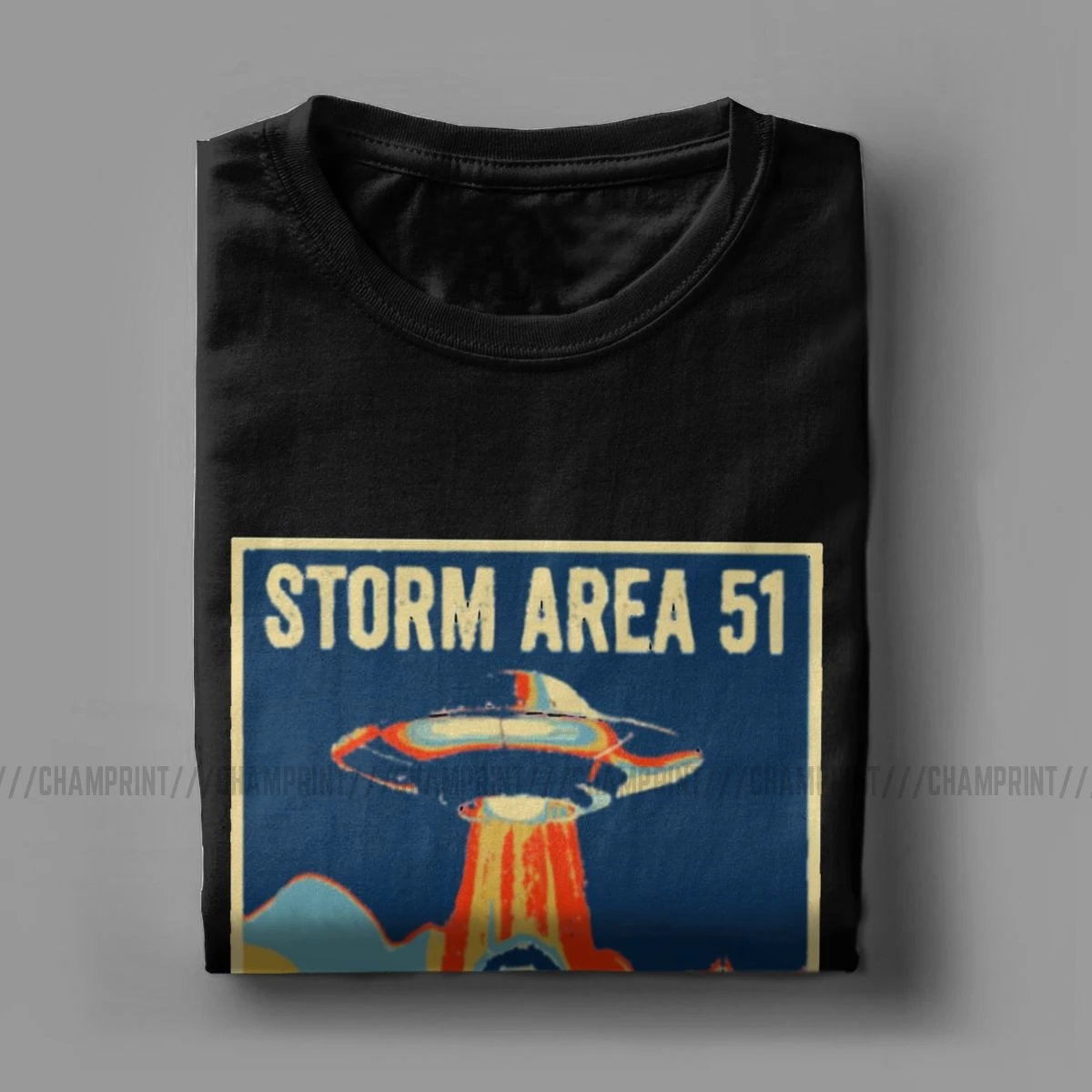 Мужские Винтажные футболки Storm Area 51 ретро они не могут остановить все из нас