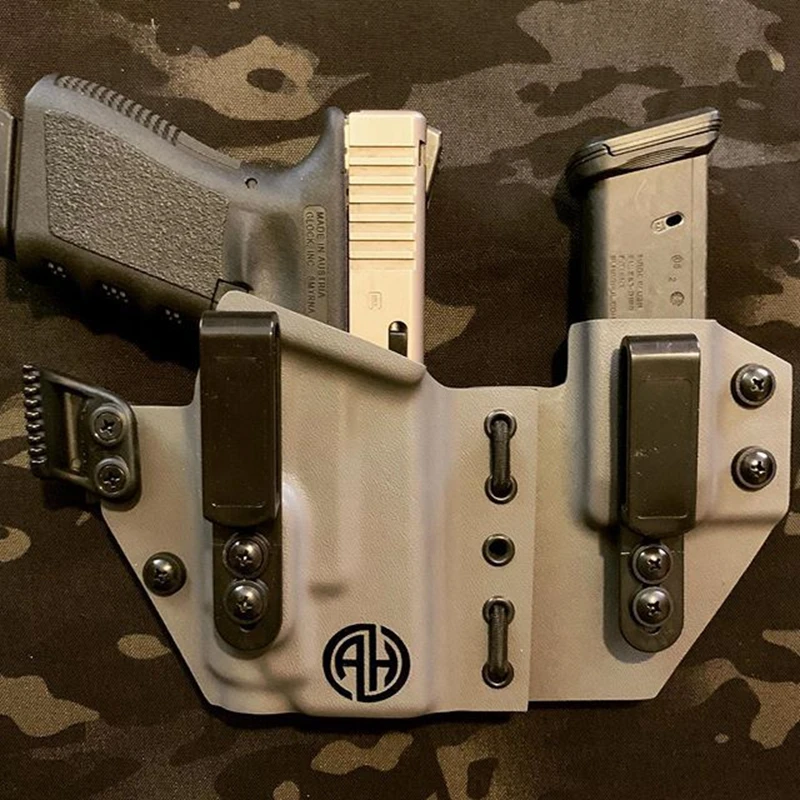 Тактическая кобура KYDEX с клипсой K-ножнами поясной Kydex Scabbard IWB журнал для пистолета