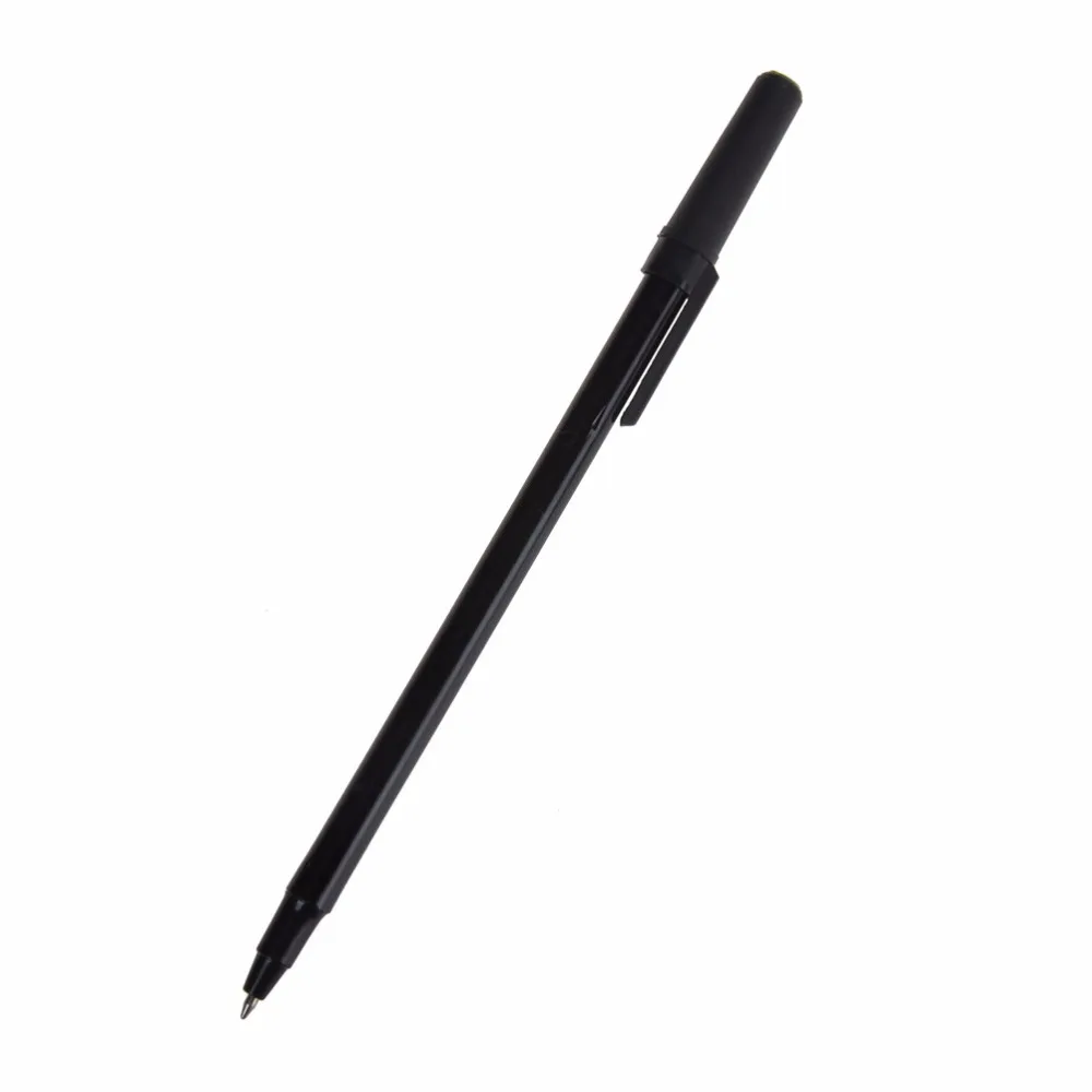 

1Pc 15.5cm Magic Trick Ball Pen Brand Black Magician Toy Thru Bill Penetration Dollar Bill Pen Trick